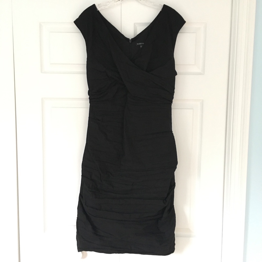 Eileen Fisher | Black Cocktail Dress